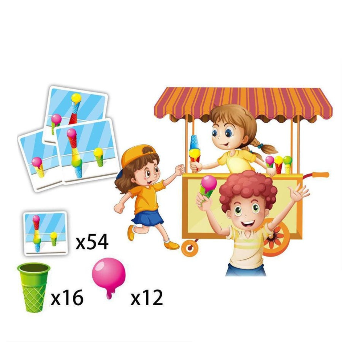 Настолна игра Raya Toys Gelato Play