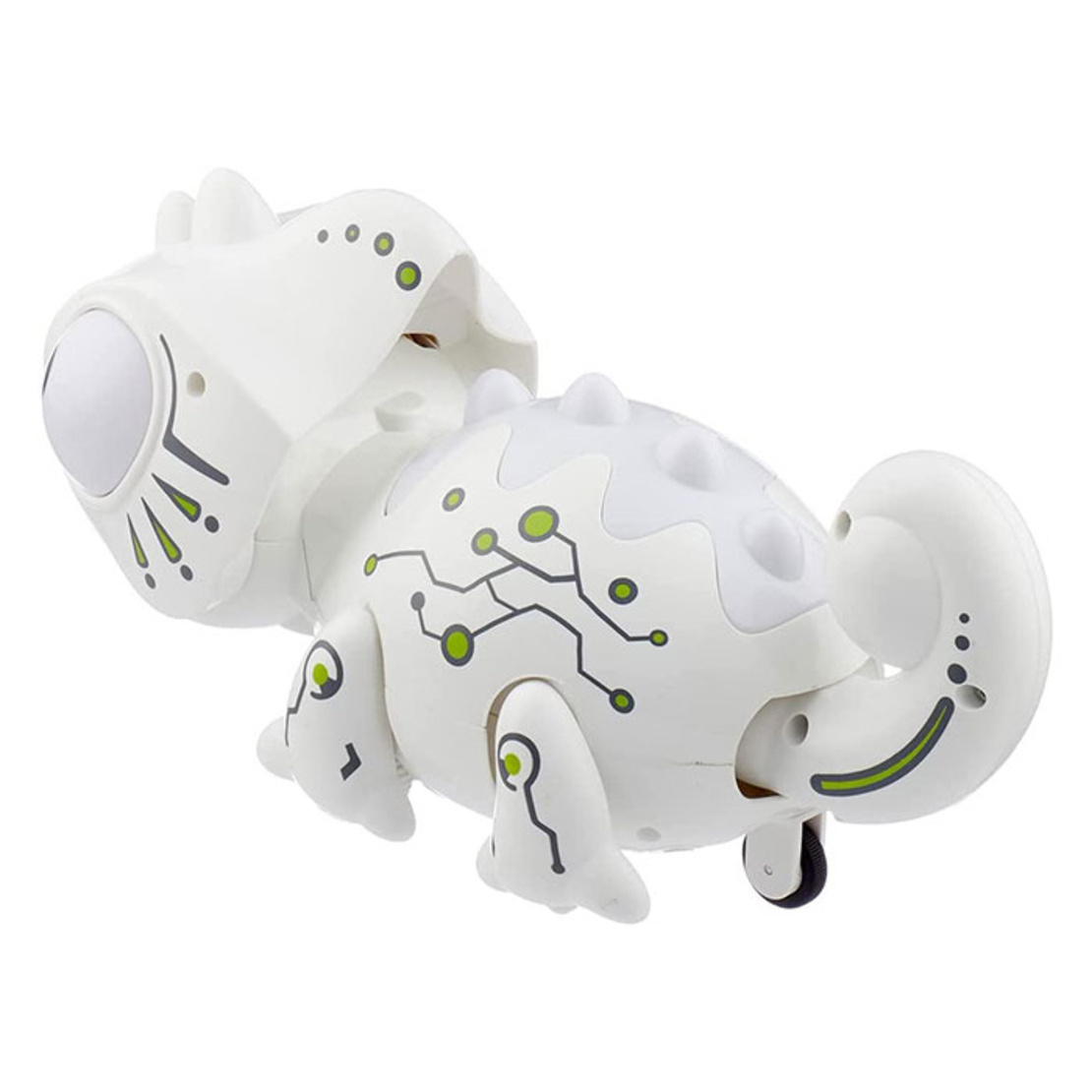Играчка с дистанционно Raya Toys Хамелеон със светлини и звуци