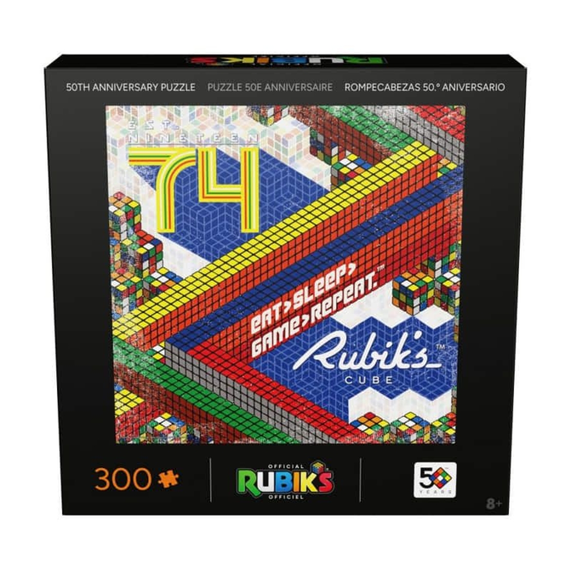 Пъзел Spin Master Rubik's Cube 50th Anniversary, 300 ч.