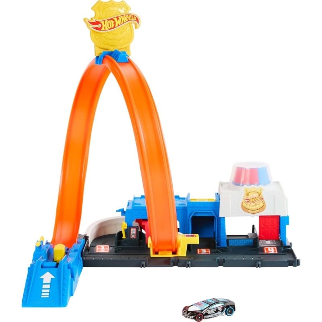 Писта Mattel Hot Wheels Super Police Station