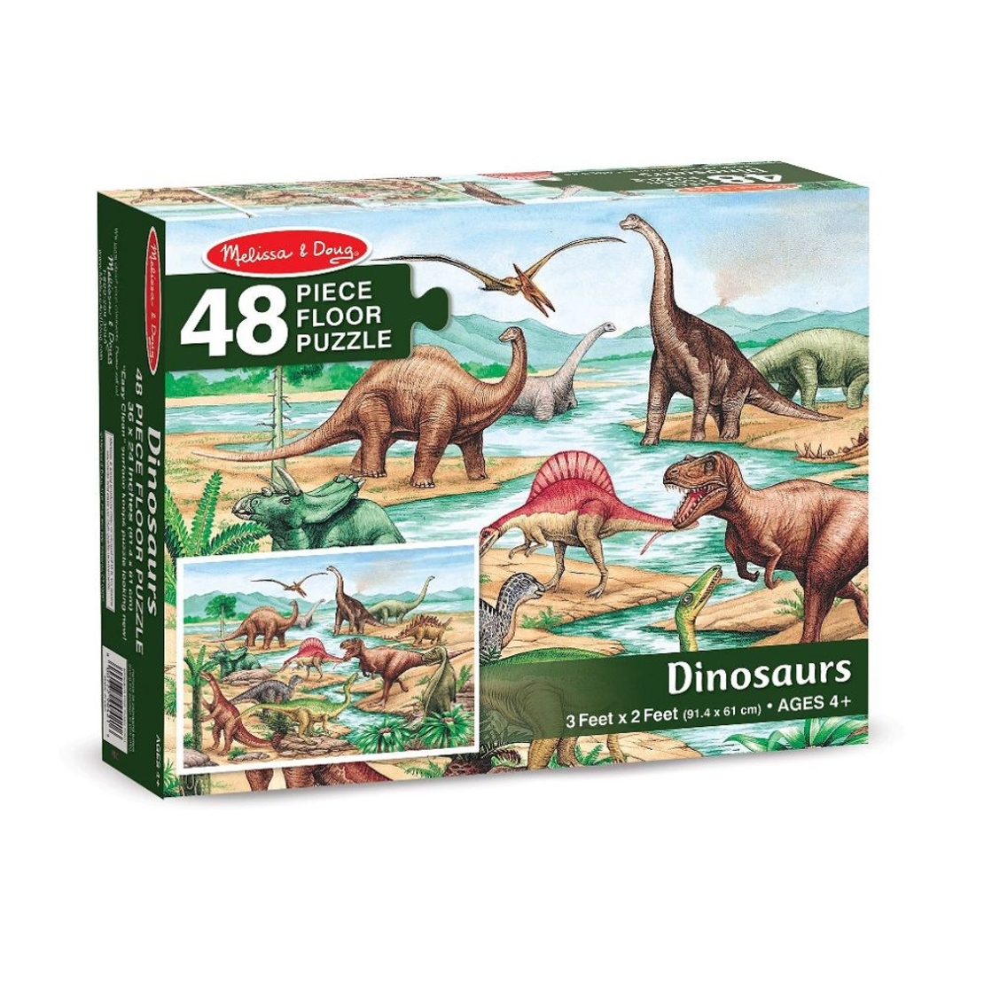 Пъзел Melissa and Doug Динозаври 48 ч. 10421
