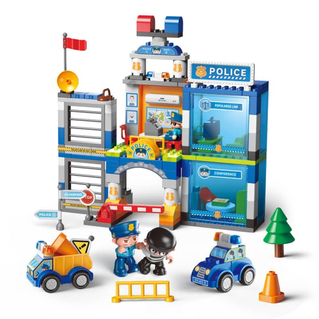 Kонструктор Feelo Полицейска станция, 175 ч.