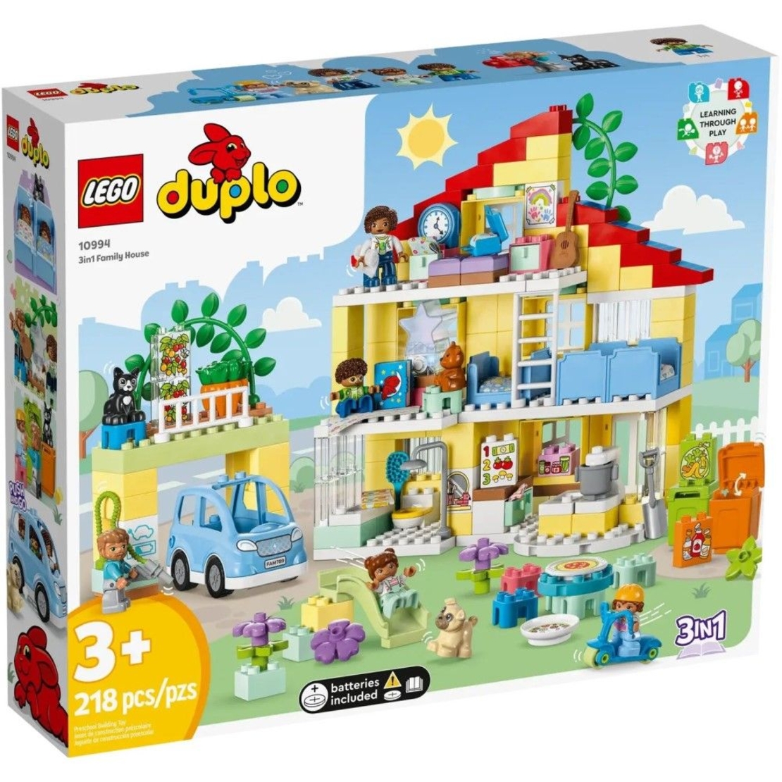 LEGO® DUPLO® Семейна къща 3 в 1 10994