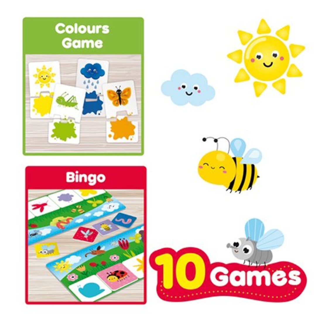 Образователни игри Lisciani CAROTINA BABY 10в1