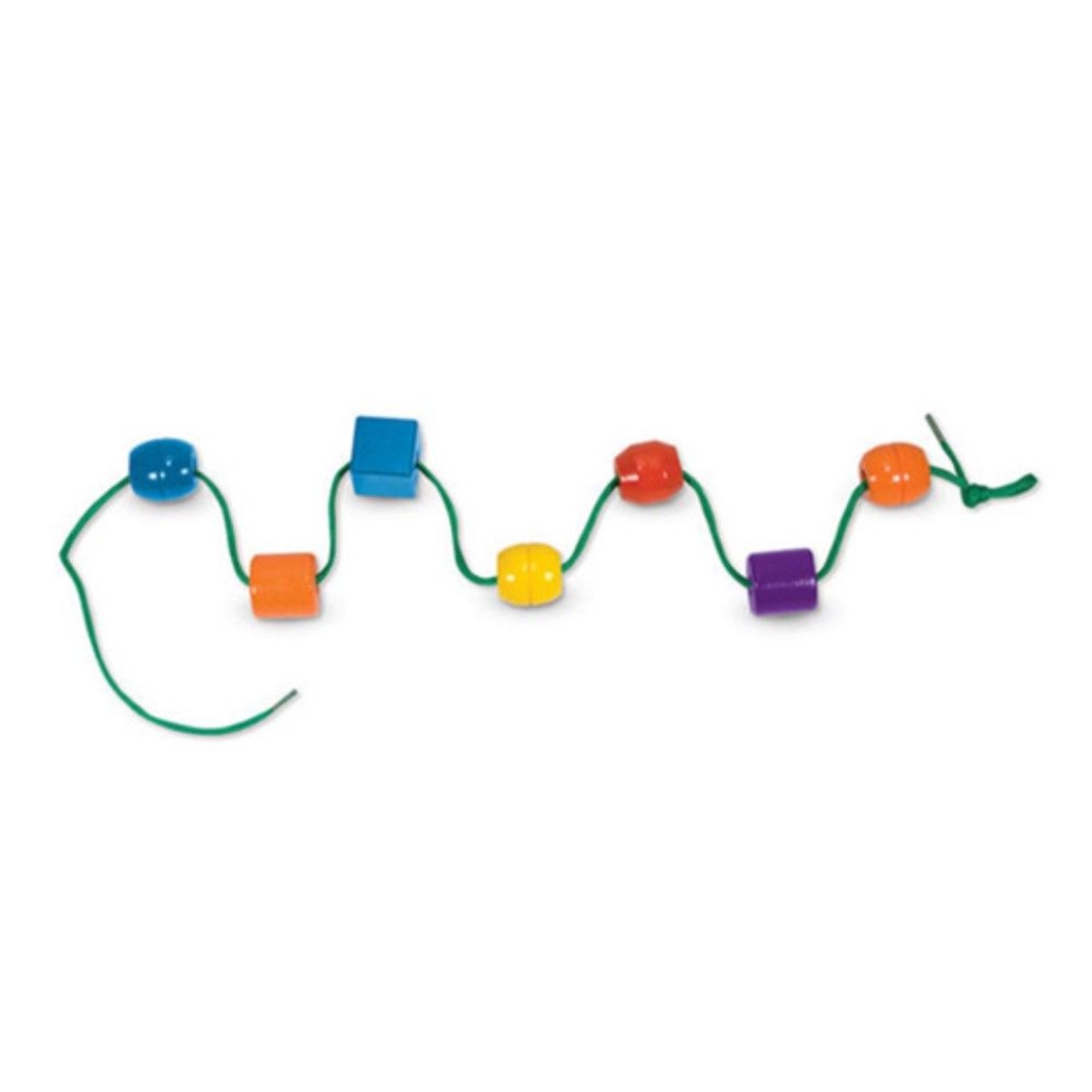 Комплект Дървени Мъниста Melissa and Doug за нанизване на шнур 10544
