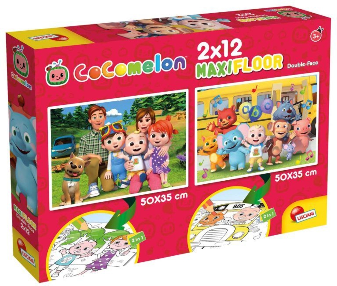 Пъзел Lisciani Cocomelon Let's go for a nature walk 2х12 ч.