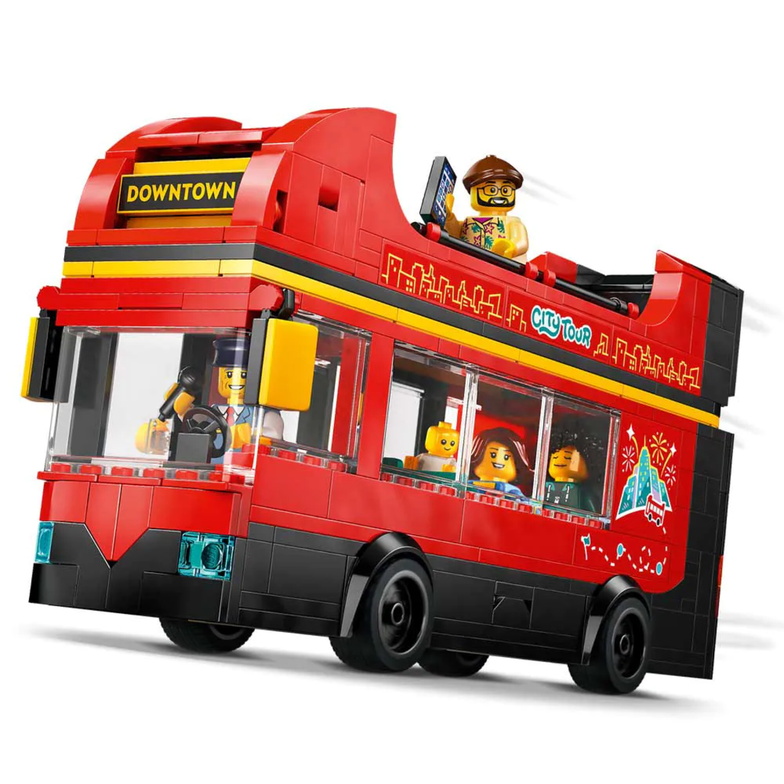 LEGO® City Червен двуетажен автобус 60407