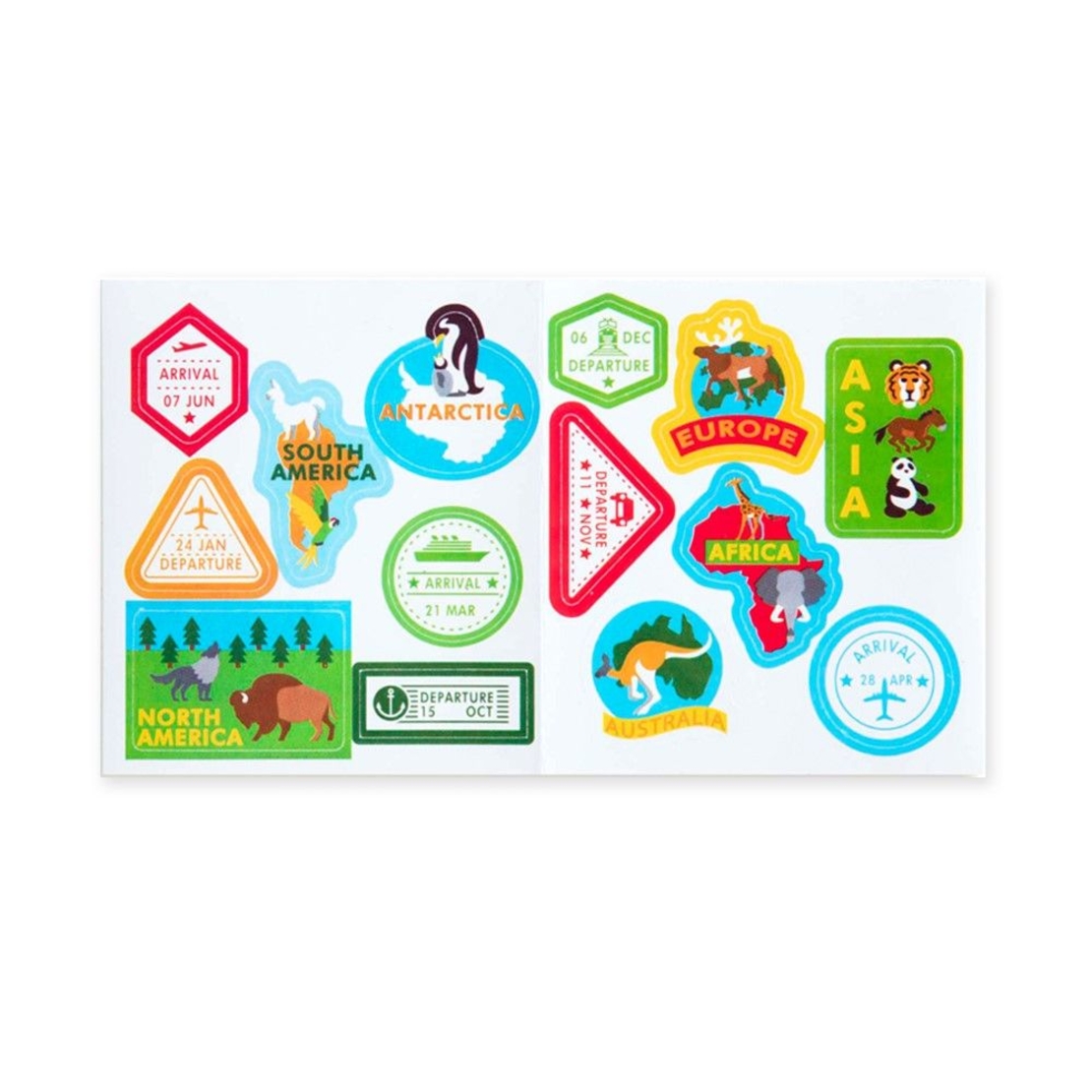 Килимче за игра с дървени превозни средства Melissa and Doug Пътуване по света 15194