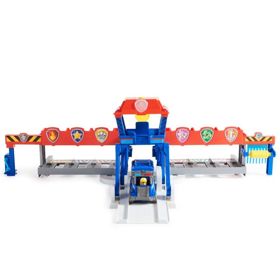 Игрален комплект Spin Master Paw Patrol Big Truck Pups с превозни средства и фигура, с музика и светлини
