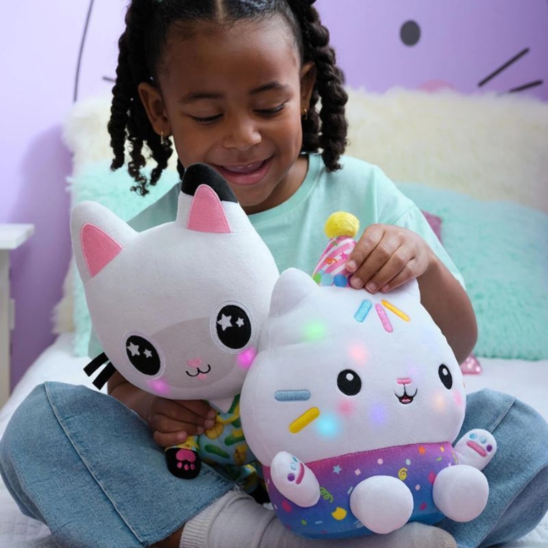 Плюшена играчка Spin Master Gabby's Dollhouse Sprinkle Party Cakey Cat