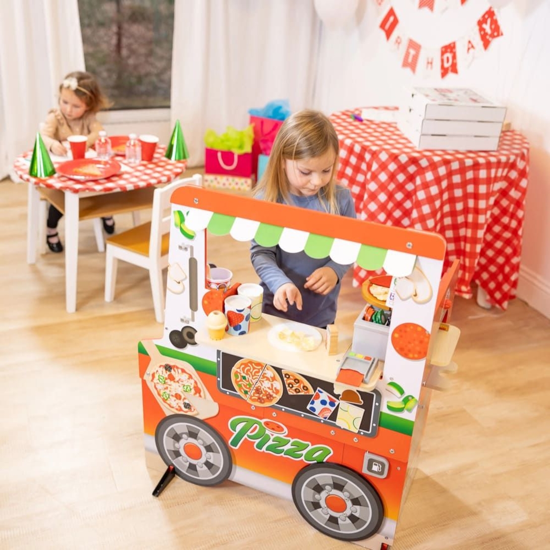 Детска дървена количка за пица Melissa and Doug 32201
