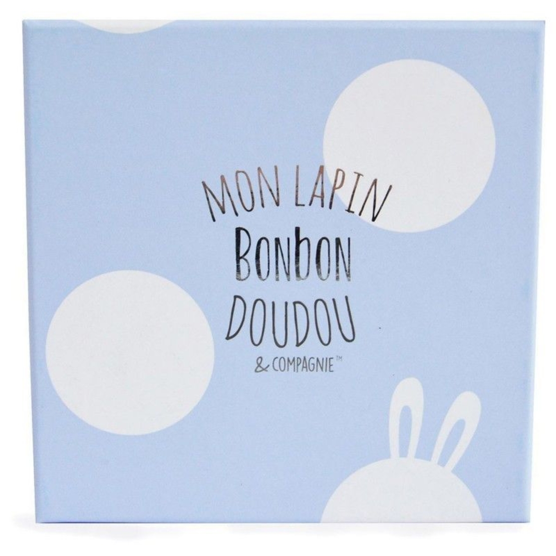 Плюшена играчка Doudou Bonbon заек 20 см, 1238