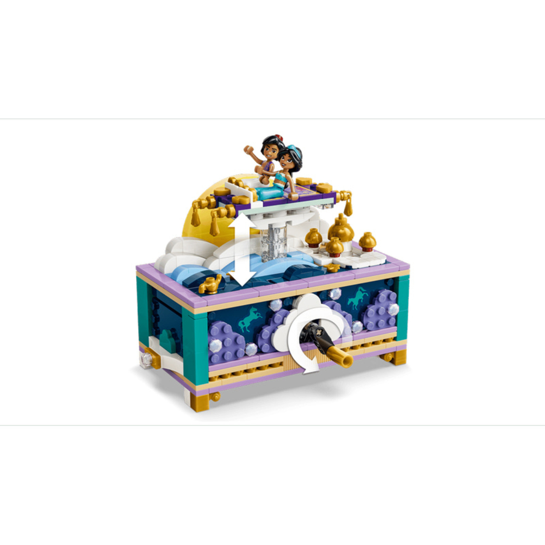 LEGO® Disney Princess Кутия за бижута на Ясмин 43295