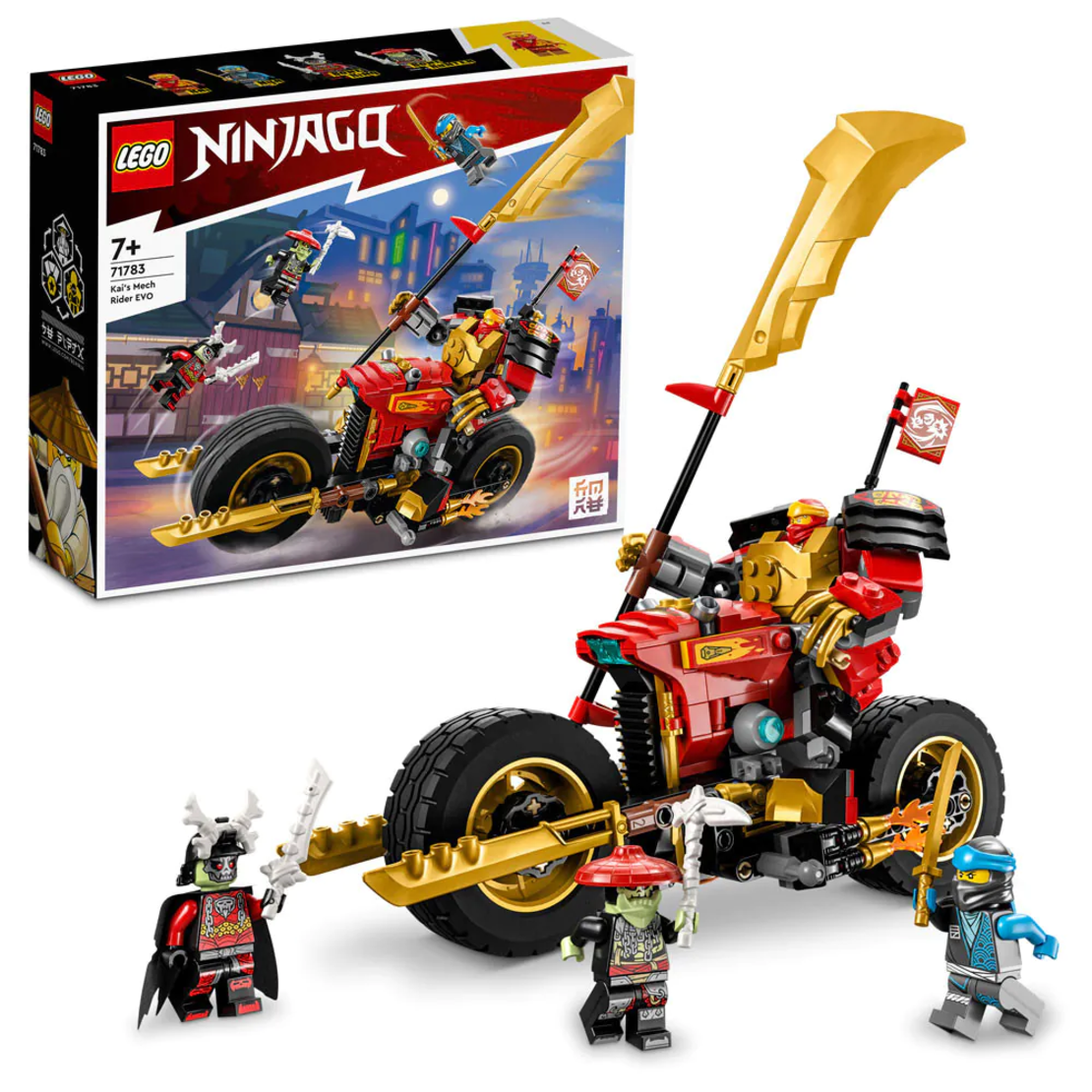LEGO® NINJAGO® Роботът нападател на Kai EVO 71783