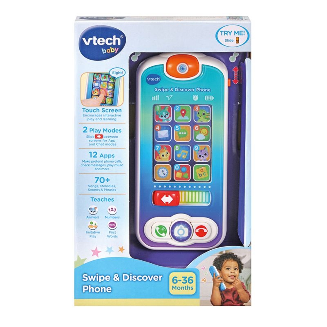 Бебешки смартфон Vtech Touch & Swipe