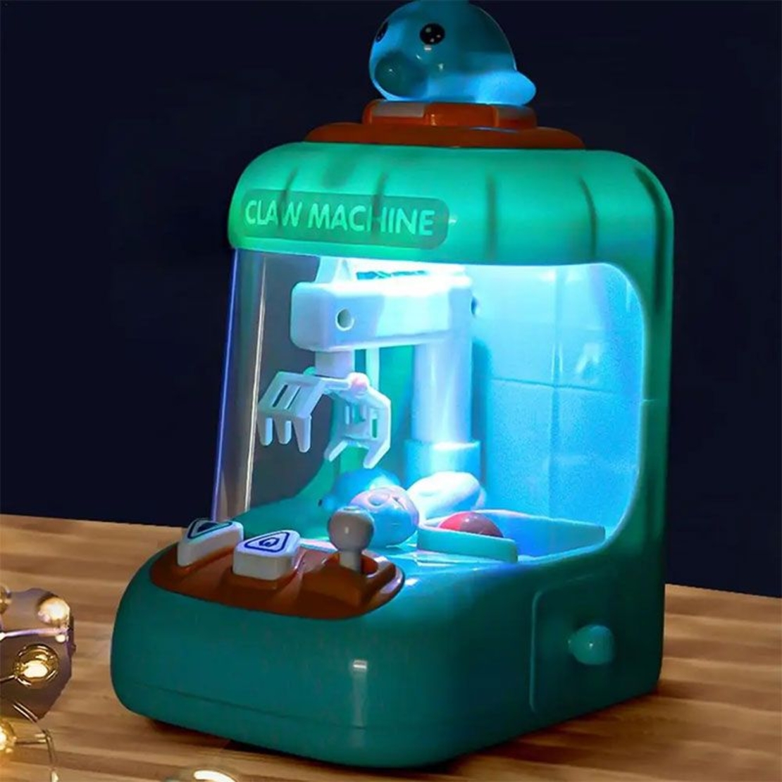Детски кран за играчки Raya Toys Claw Machine, със светлини