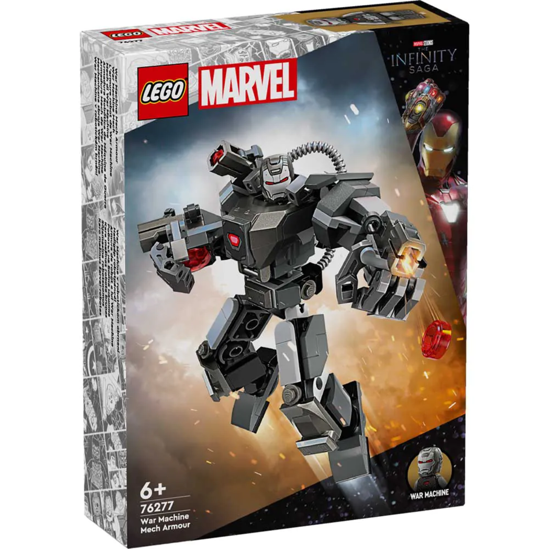 LEGO® Marvel Роботът на Бойна машина 76277