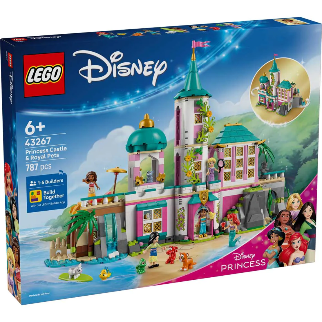 LEGO® Disney Замъкът на принцесите 43267