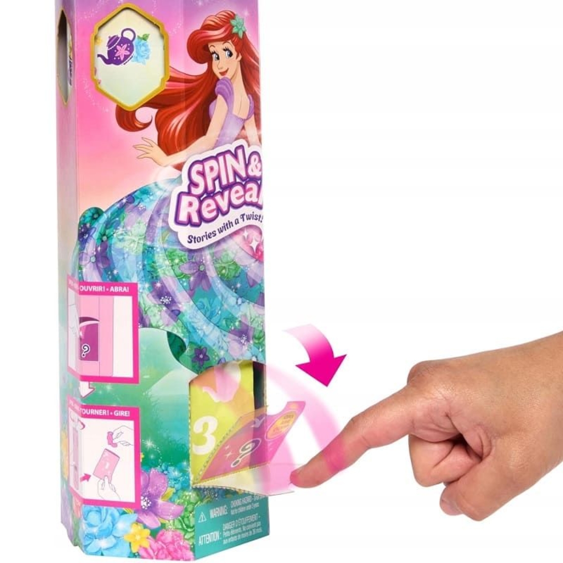 Кукла Mattel Disney Princess Ariel Spin & Reveal