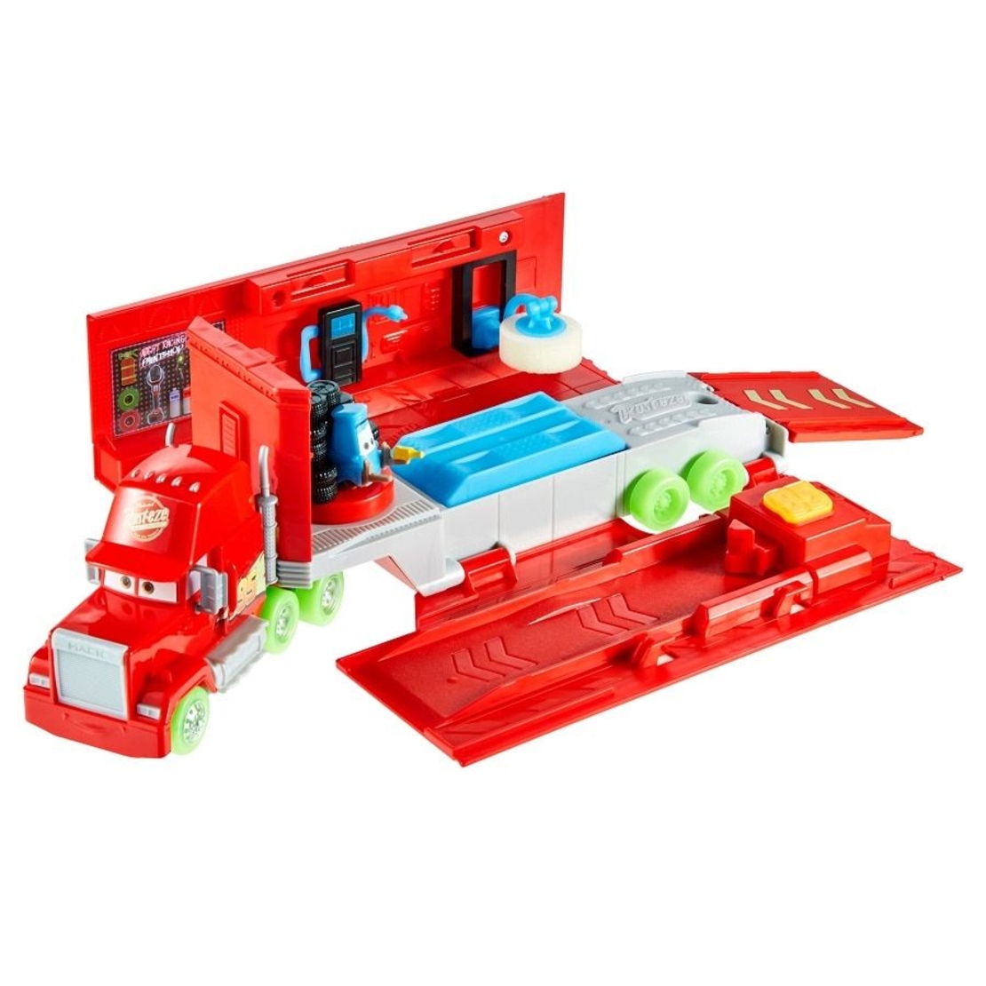 Игрален комплект Mattel Cars 3 Glow Racers Transforming Mack