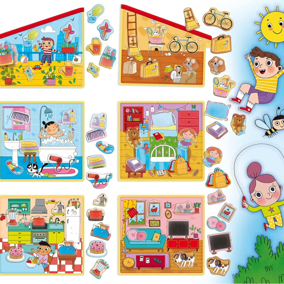 Образователна игра Lisciani Montessori Моята гигантска къща