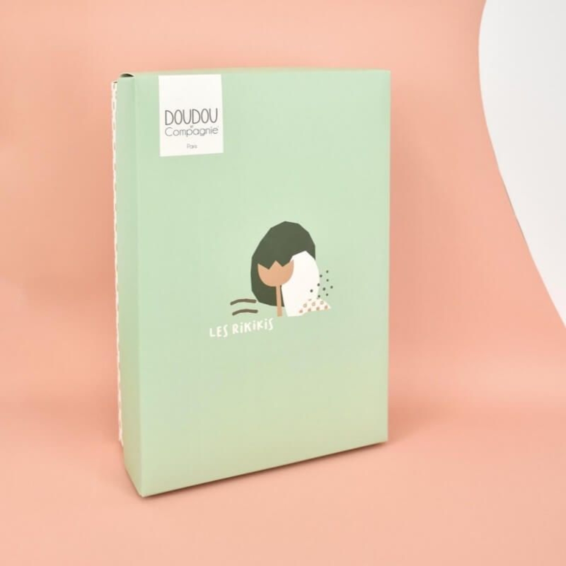 Плюшена играчка за гушкане Doudou Les Rikikis таралеж 19 см, DC4156