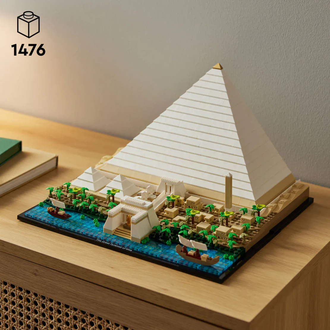 LEGO® Architecture Голямата пирамида в Гиза 21058