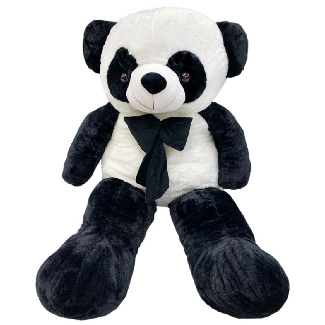 Голямо плюшено мече Raya Toys Панда с панделка, 160 см