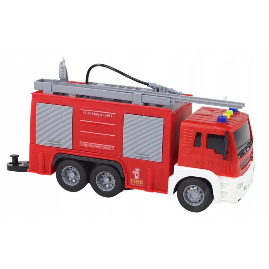 Пожарна кола с цистерна Raya Toys Truck Car, с музика и светлини, 1:16