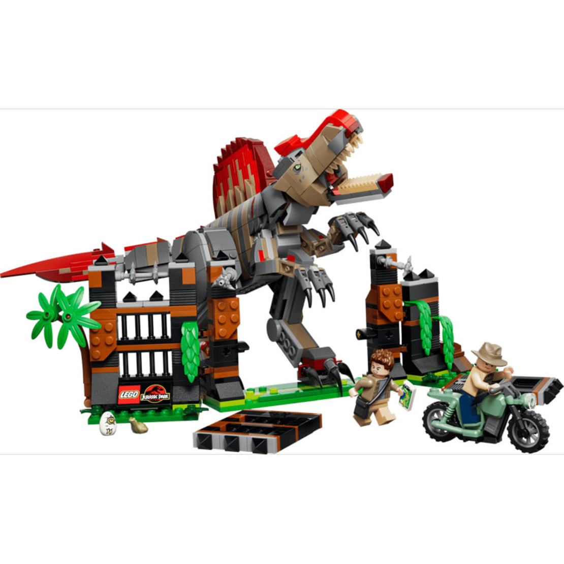 LEGO® Jurassic World Бягството на спинозавъра 77982
