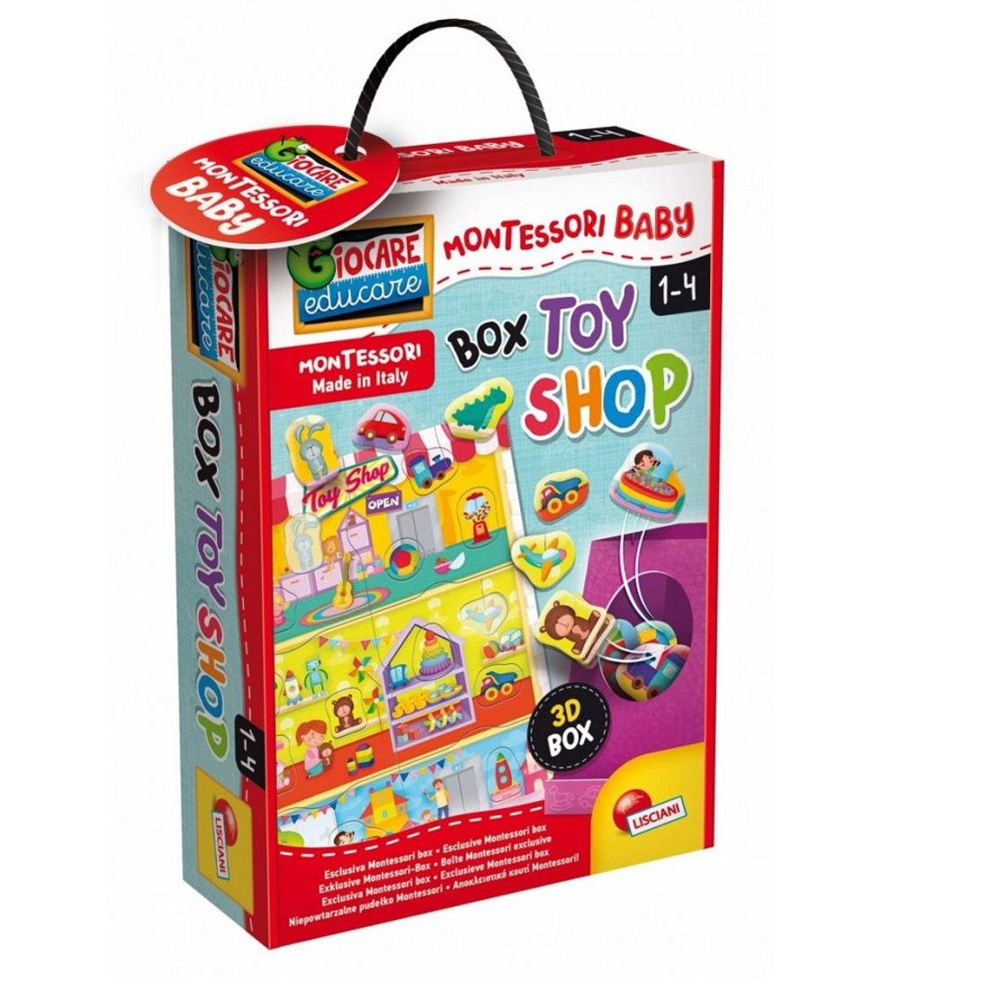 Пъзел Lisciani Монтесори Baby Box Магазин за играчки