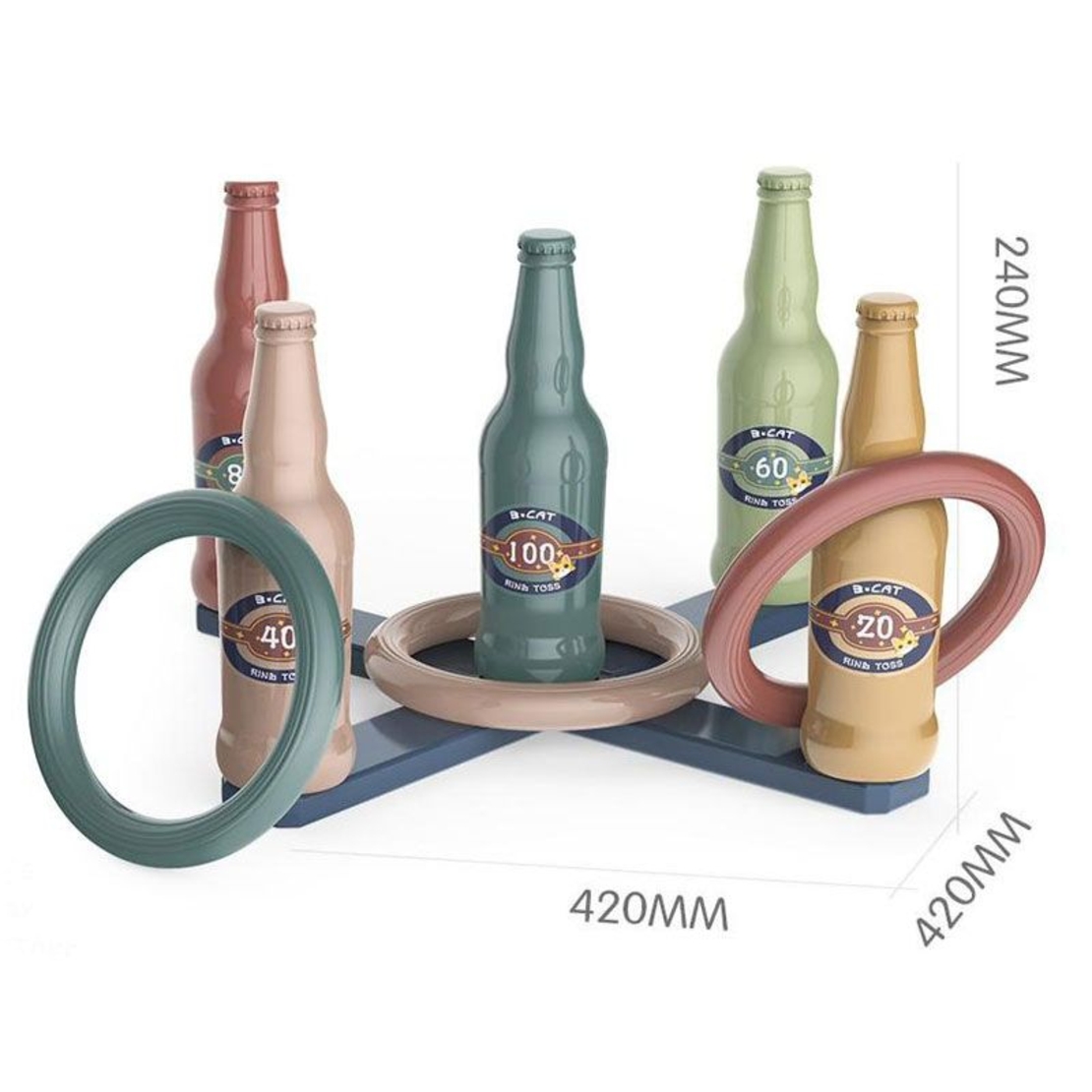 Настолна игра Raya Toys Бутилки и рингове