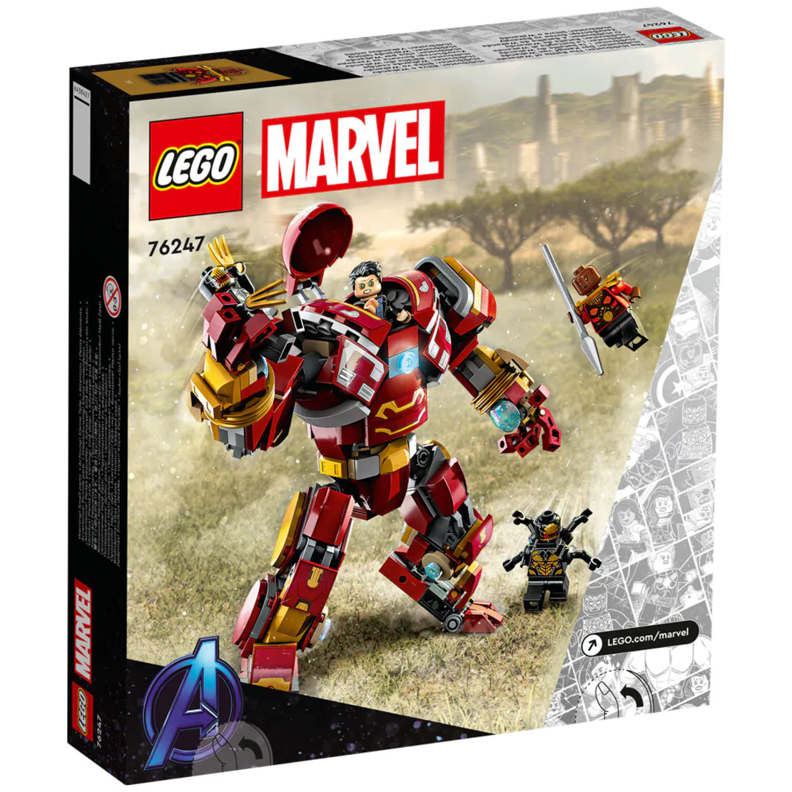 LEGO® Marvel Хълкбъстър​: Битката за Уаканда 76247