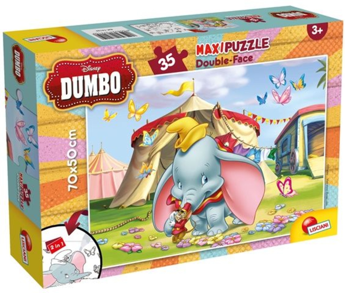 Детски пъзел Lisciani SUPERMAXI DUMBO 35ч. 74150