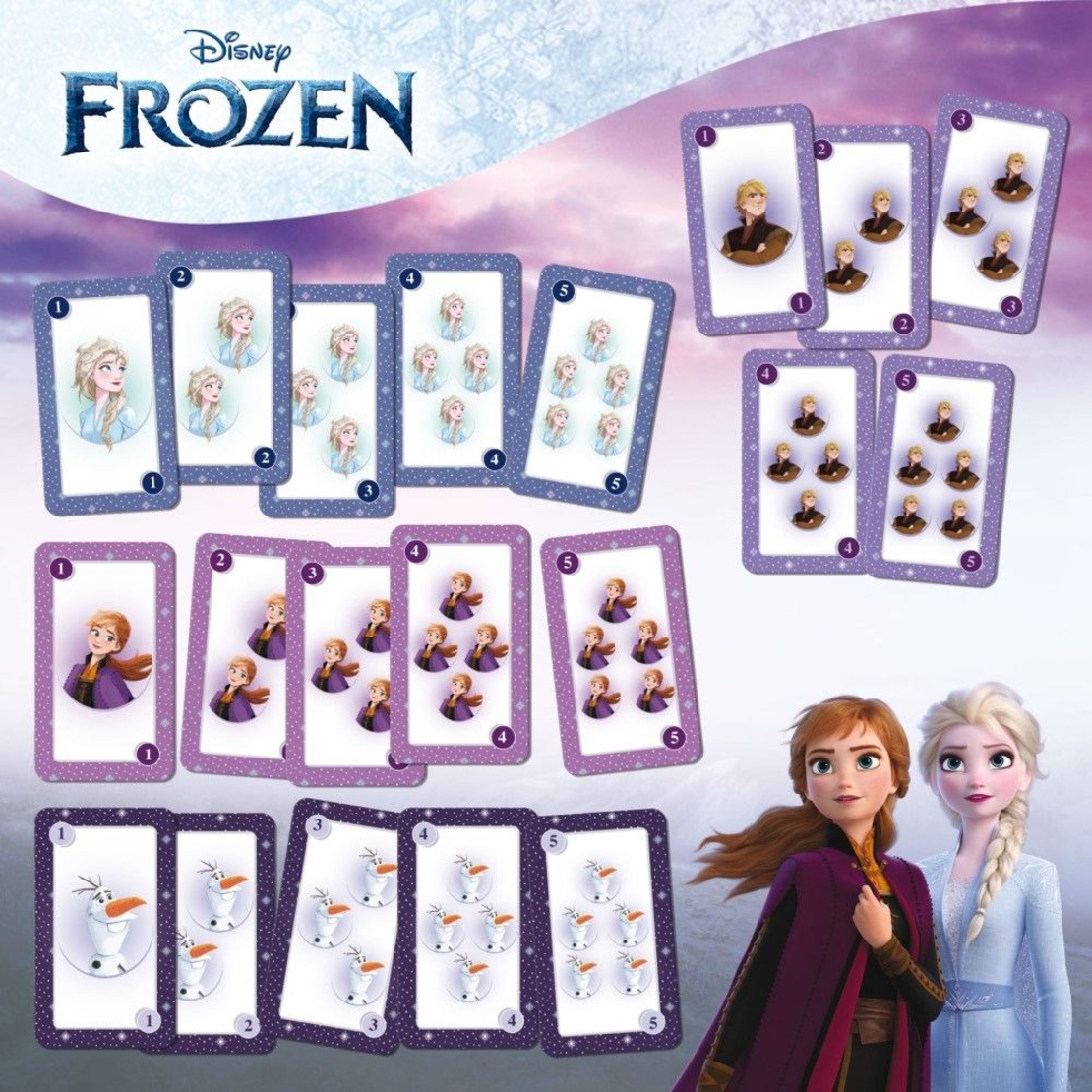 Детска игра с карти Lisciani Frozen