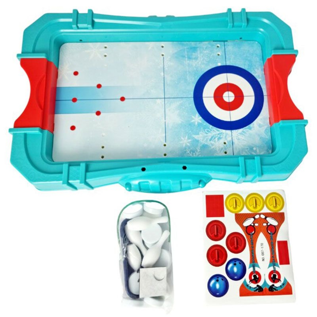 Детска игра 2 в 1 Raya Toys Мини боулинг и кърлинг