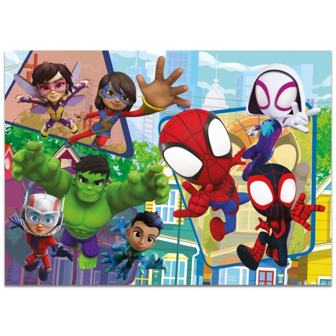 Детски пъзел Lisciani MAXI FLOOR Marvel Spidey 4x48ч.