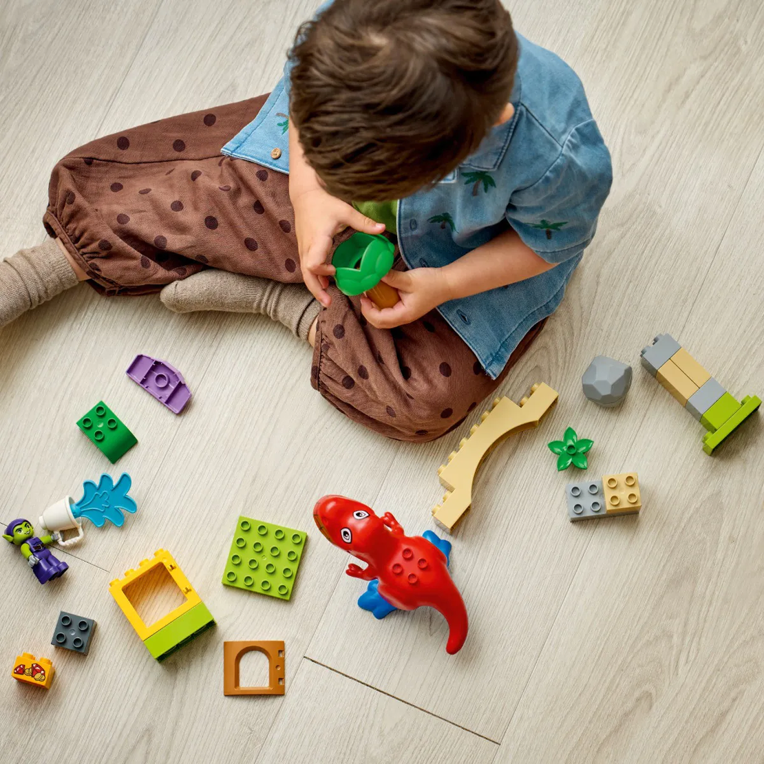 LEGO® DUPLO® Marvel Динозавър Спайди Рекс срещу Зелен гоблин 10463