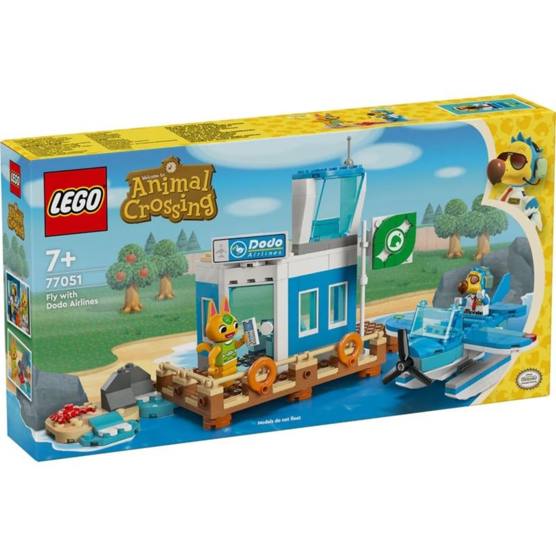 LEGO® Animal Crossing™ Летете с Dodo Airlines 77051