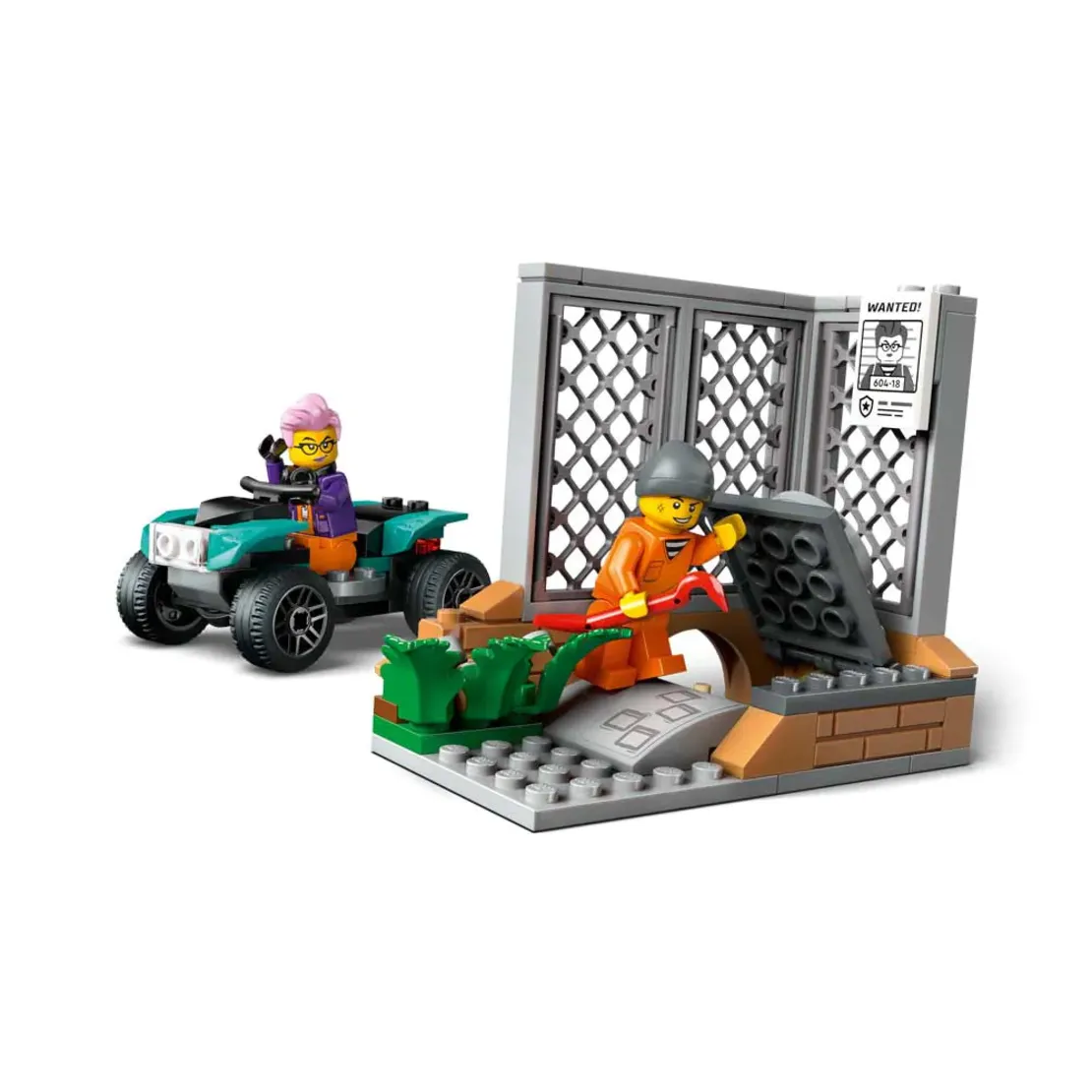 LEGO® City Камион с мобилна полицейска лаборатория 60418