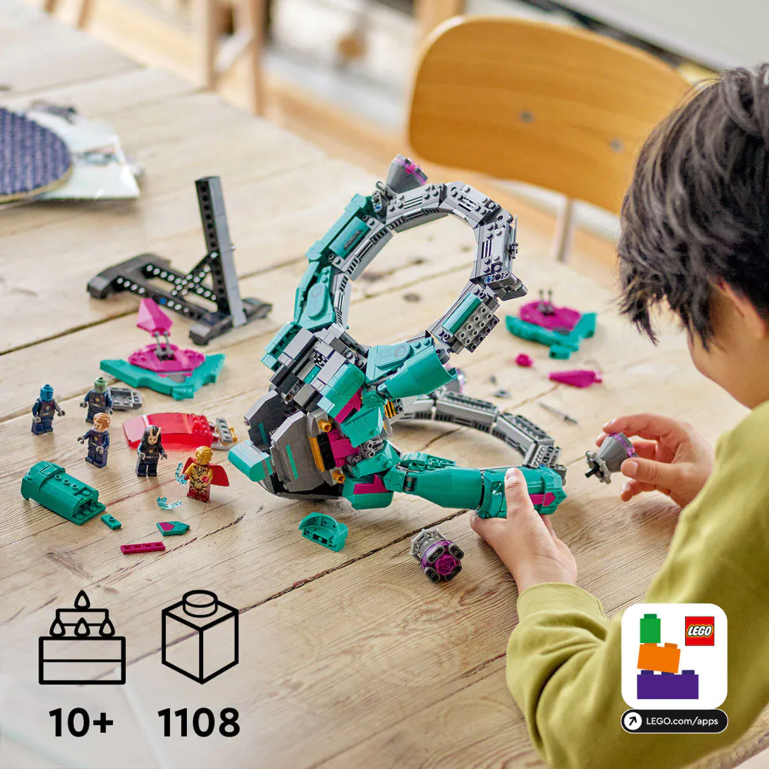 LEGO® Marvel Новият кораб на Пазителите 76255