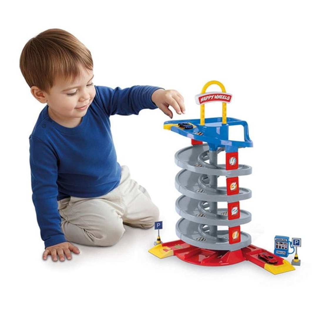 Игрален комплект DOLU Spiral Roadway Set, 5227, 38 ч.