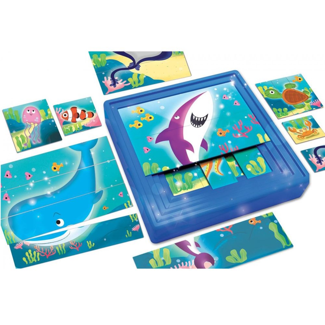 9 Нарастващи пъзела за най-малките Lisciani Море Carotina baby 58457