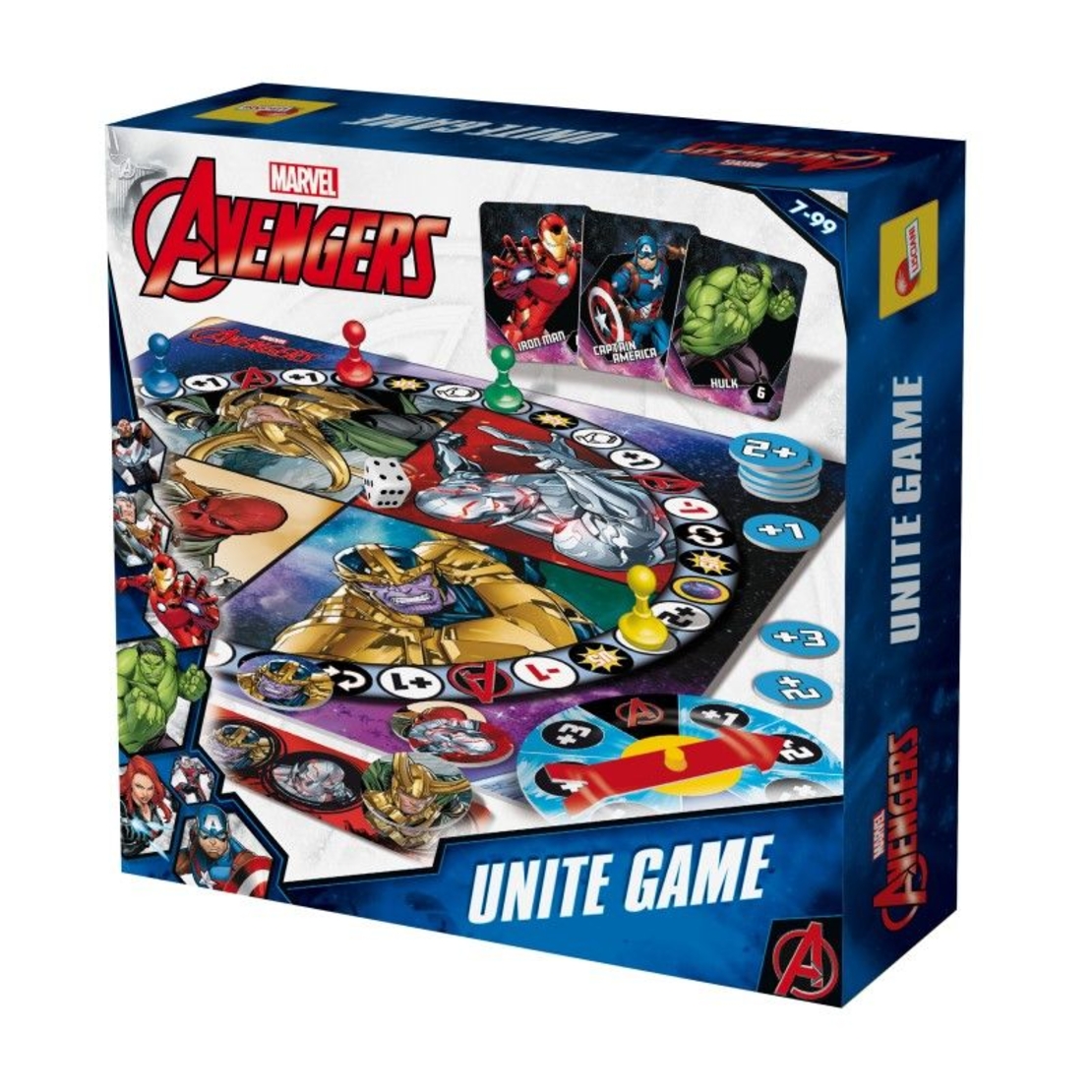 Настолна игра Lisciani Avengers Unite Game, 100910