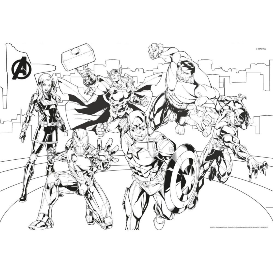 Детски пъзел Lisciani Plus Marvel Avengers 108ч.