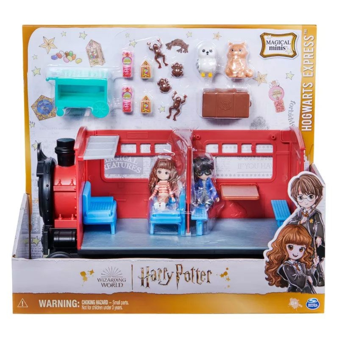 Игрален комплект Spin Master Harry Potter Wizarding World Magical Minis Hogwarts Express