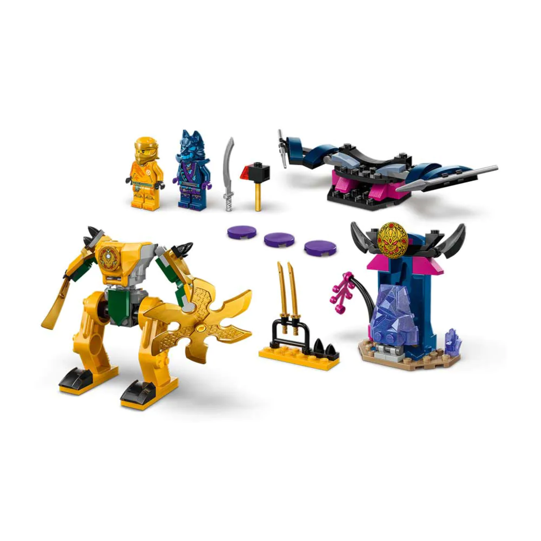LEGO® NINJAGO® Битка с робота на Арин 71804