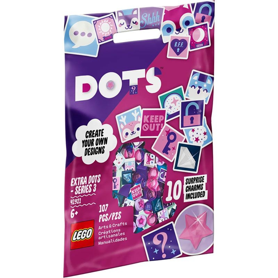 Аксесоари за гривна LEGO® DOTS Series 3 41921