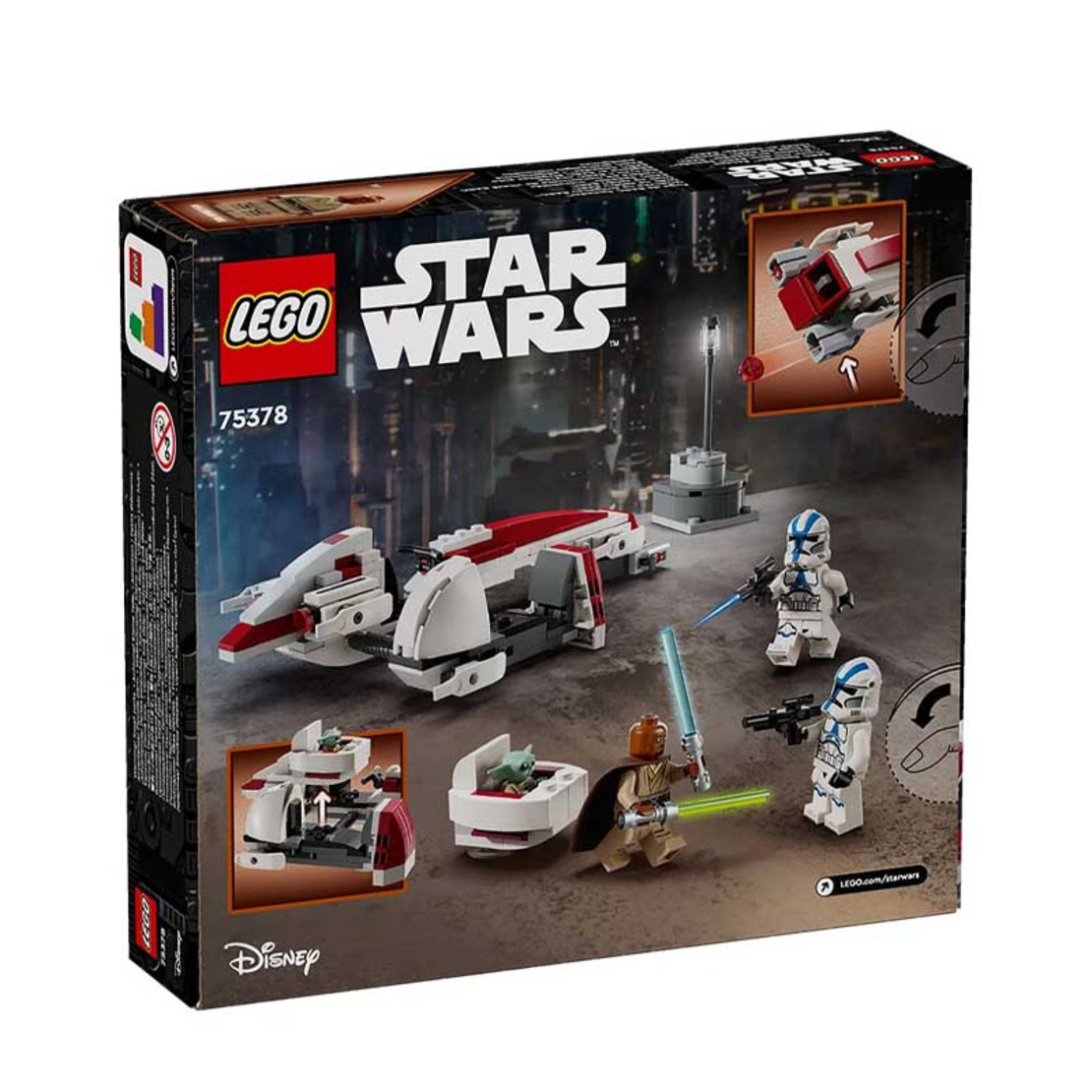 LEGO® Star Wars™ Бягство с BARC скутер 75378