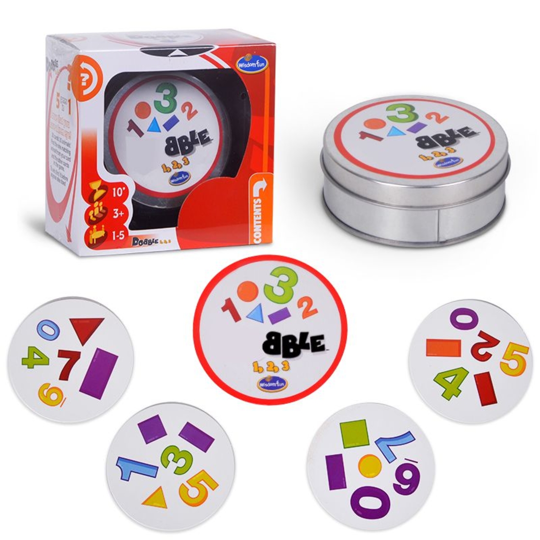 Игра бърза реакция Raya Toys с цифри и фигури